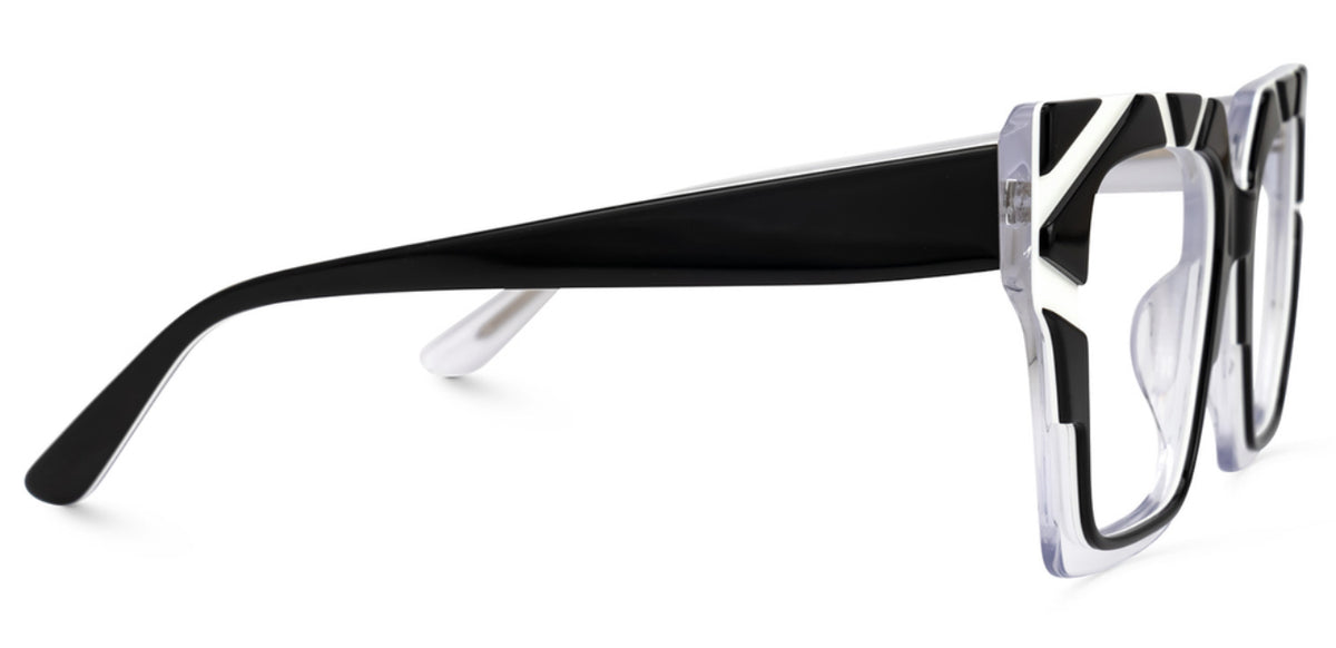 Monochrome Edge Eyeglasses