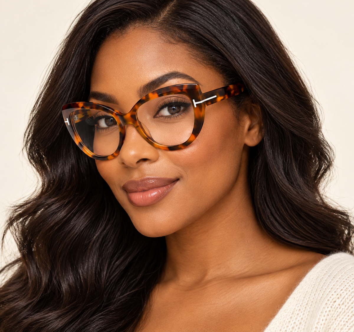 Tortoiseshell Cat-Eye Eyeglasses