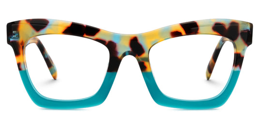 Lagoon Leopard Eyeglasses