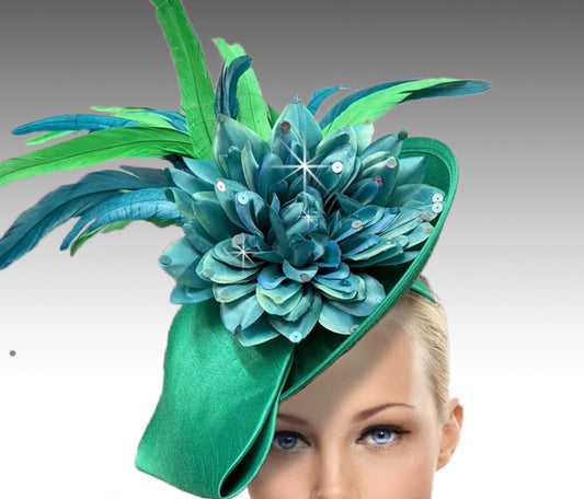 Felicity Emerald Fascinator