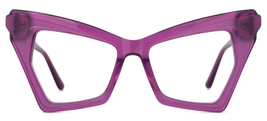 Purple Mark Eyeglasses