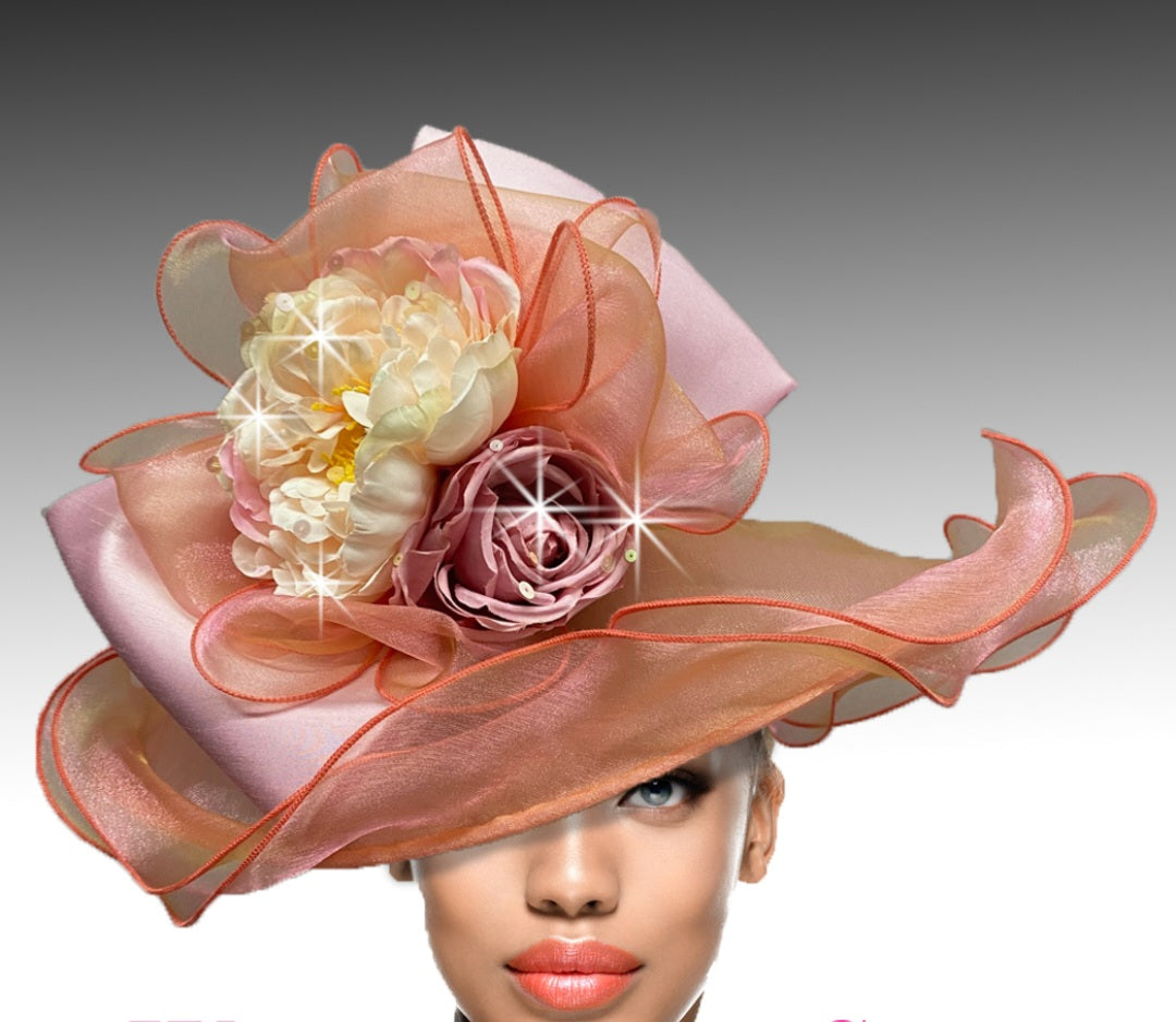 Peach Serenade Hat